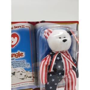Ty McDonalds Teenie Original Beanie Spangle the Bear - New in Box